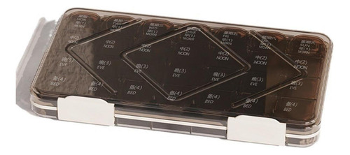 Recipiente De Píldoras De Pastillas De La Pan De La Caja