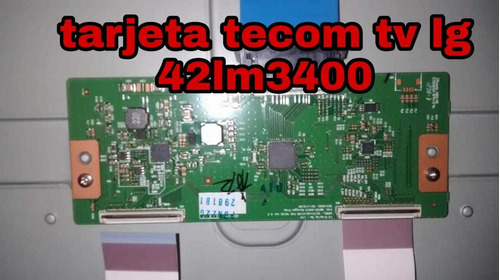 Tarjeta Tecom Tv LG 42lm3400