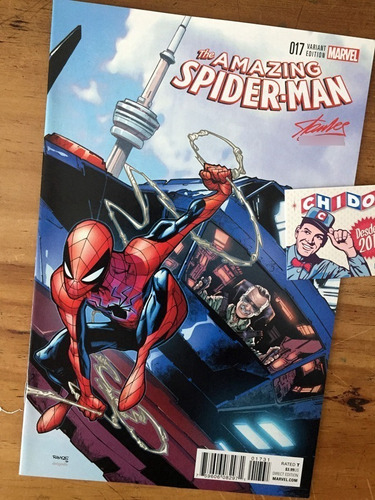 Comic - Amazing Spider-man #17 Humberto Ramos Stan Lee Color