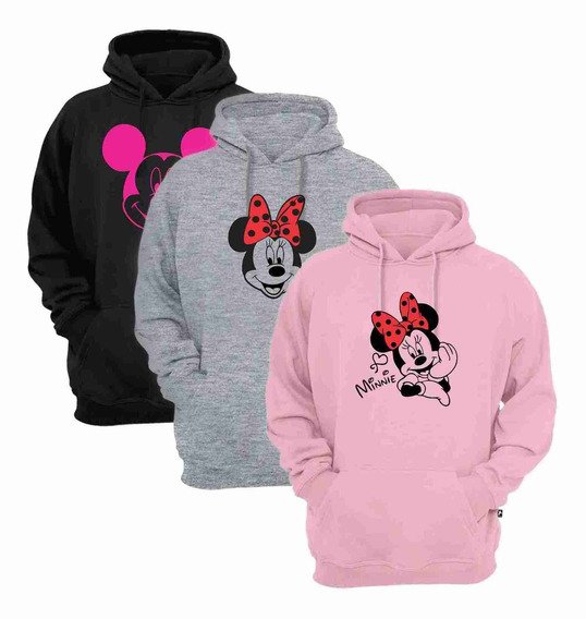 blusa de frio da minnie feminina