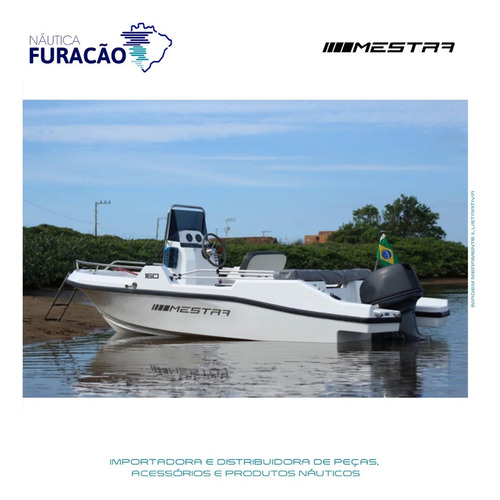 Imagem 2 de 14 de Lancha Mestra 160 Fishing + Motor Mercury 60hp Seapro 4t