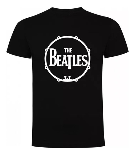 Polera 100% Algodon Manga Corta Diseño - Rock - The Beatles