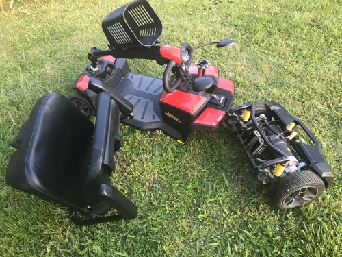 Scooter Motorizado Eléctrico 4 Ruedas Con Amortiguación