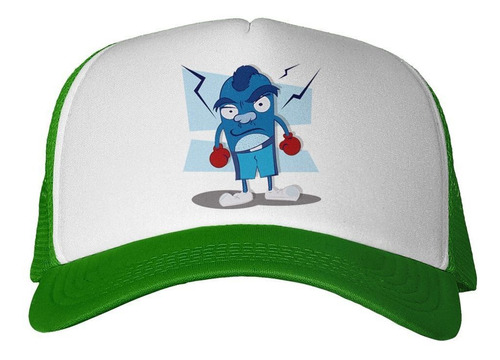 Gorra Figura Boxeador Dibujo Arte