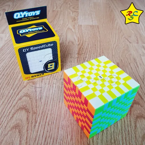 Cubo Rubik 9x9 Qiyi Big Cube Speedcube Stickerless Mate