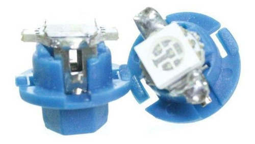 Lâmpada Led B8.4 12v 1smd5050 Azul Par