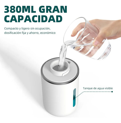Dosificador Automático De Jabón Con Sensor De Carga 380ml