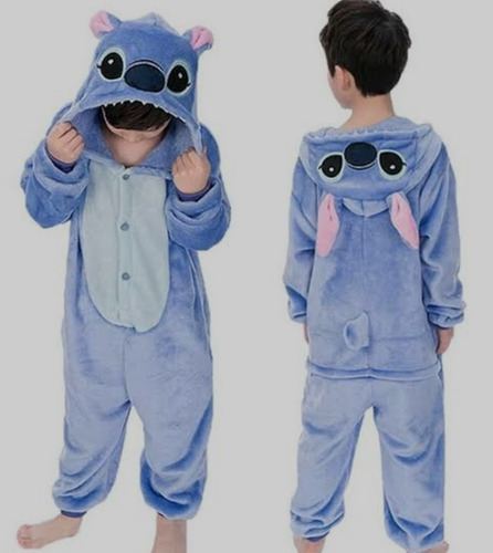 Pijama C/cierre Dinosaurio, Stitch, Sulivan, Spaiderman