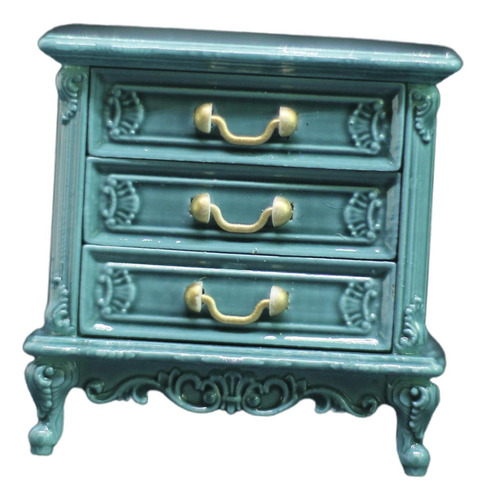1:16 Dollhouse Night Stands Gabinete Accesorios Muebles
