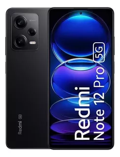 Redmi Note 12 Pro 5g 128gb 6gb Ram Global Midnigth Black