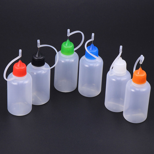 Botellas De Aceite De Plástico Con Boquilla Puntiaguda, 10 U