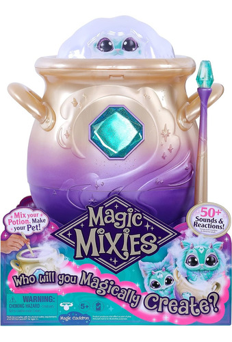 Mascota Interactiva My Magic Mixies Caldero Mágico - Azul