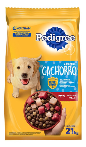 Pedigree Cachorro 21kg Etapa 1 Alimento Seco Para Cachorros