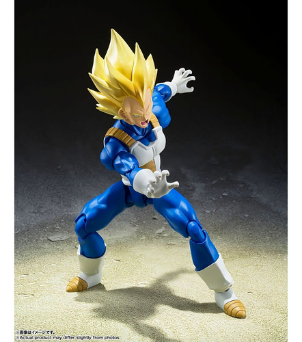 Dragon Ball Z Bandai Vegeta Despertar Ss Sh Figuarts 14cm