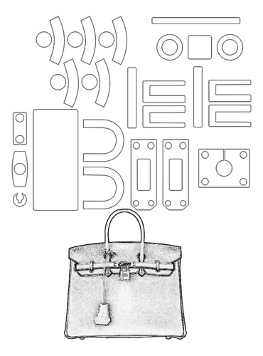 Protector De Pies De Bolso Y Película Protectora De Hardware