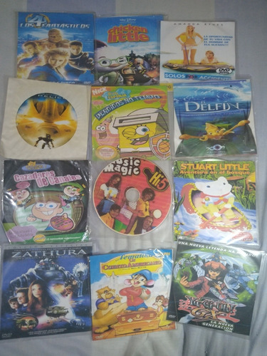 50 Películas En Dvd Infantiles