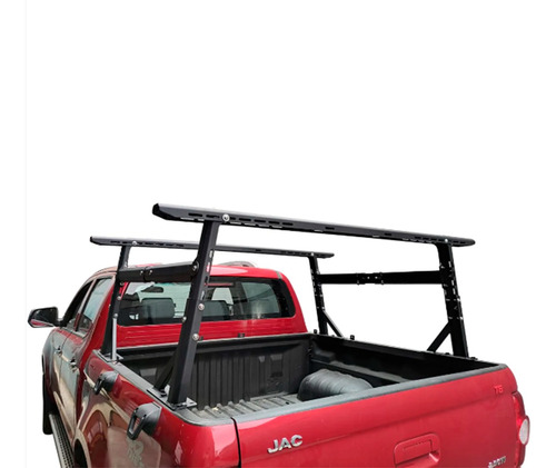 Rack Para Camioneta Pick Up Universal Ajustable Doble Barra 