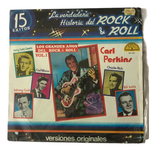 La Verdadera Historia Del Rock & Roll 15 Exitos Disco Lp