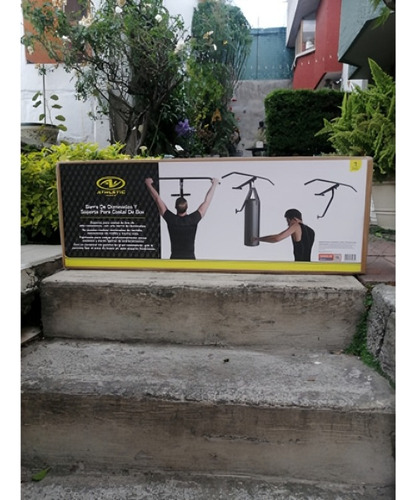 Barra De Dominadas Y Soporte Para Costal Box Athletic Works