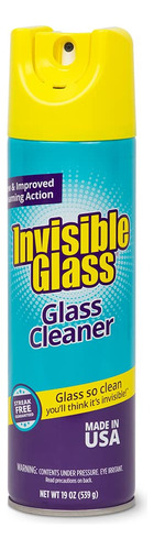 Limpiador Premium De Vidrio Invisible Glass 91160, 19 onzas