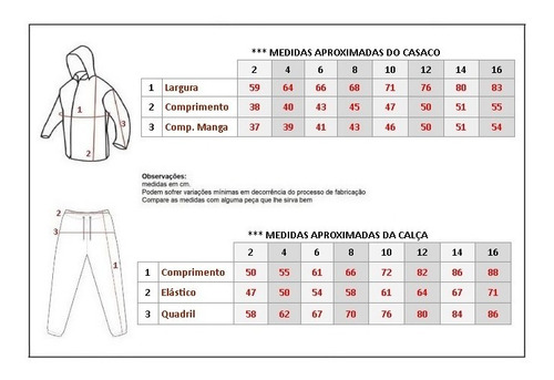 Imagem 3 de 3 de Conjunto Inverno Menina Infantil Juvenil C/capuz Blogueira