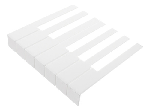 Accesorios Para Teclado Piano White Key Skin Vertical, 52 Un