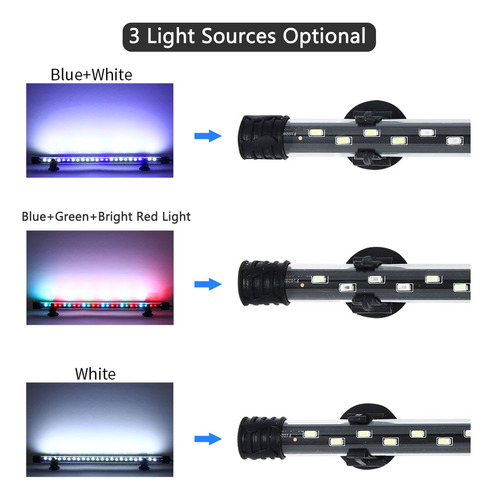 Luz Led Para Acuario: Luces Subacuáticas Sumergibles Para Pe