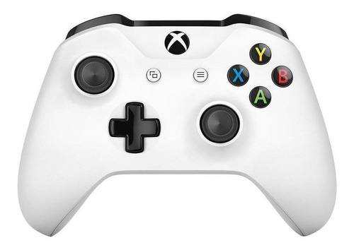 Imagen 1 de 2 de Control joystick inalámbrico Microsoft Xbox Mando inalámbrico Xbox One white