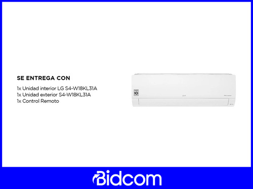 Aire Acondicionado LG Dual Cool Frío/calor 4500 Frigorías
