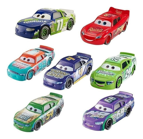 Mini Auto And Pixar Cars -  De Personajes Fundidos A Pre Vmn