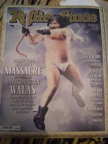 Revista Rolling Stone Walas Chuck Berry N156 Marzo 2011