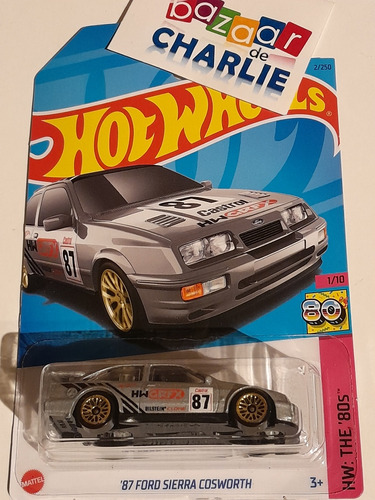 Hot Wheels | 2023 | '87 Ford Sierra Cosworth Plata