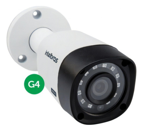 Câmera Bullet Intelbras Multi Hd 1 Mega Vhd 3130 B 3.6mm G4 Cor Branco