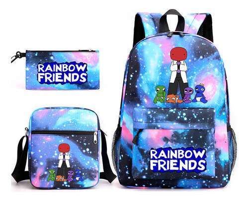 Mochila Set De 3 - Juegos - Rainbow Friends