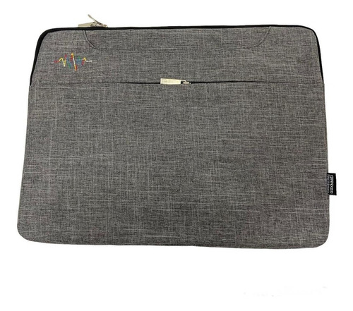 Maletín para laptop MALAYIN Laptop Laptop Universal 16" color gris claro con pantalla de 16"
