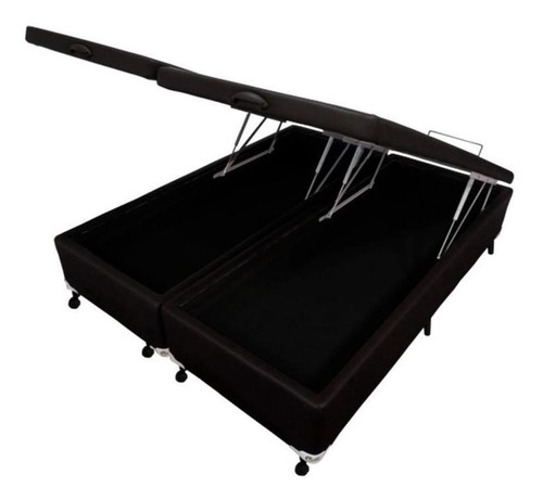 Box Baú Castor King Preto 193x203x35cm