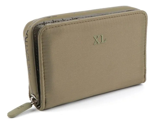 Billetera Chica Xl Extra Large Melia Otoño Invierno 2025 Verde