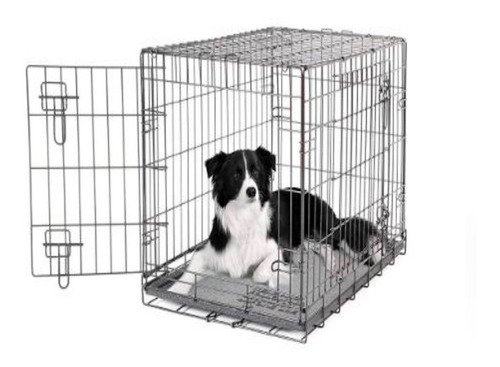 Jaula Plegable Dogit 2-door Wire Home Medium Perros Y Gatos