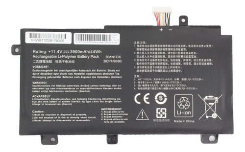 Bateria Compatible Con Asus Fx80gd Facturada