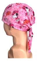 Comprar Gorro Médico Quirúrgico Repelente Unisex, Snoopy Cowboy Rosa Chicle Estampado Unitalla