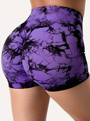 2 Pz Short Push Up Ti Dye Color Al Azar