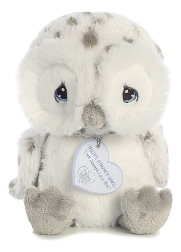 Momentos Preciosos Nigel Snow Owl 8 Pulgadas Baby Stuffed An