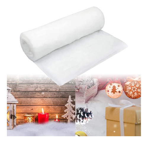Dois Cobertores De Neve Artificial De Natal 120*33cm