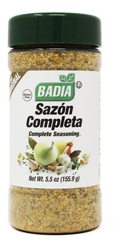 Imagen 4 de 5 de Exquisita Sazon Completa X 155 Gr Badia - Especias Sin Tacc