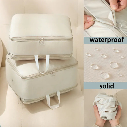 Bolsa De Almacenamiento Para Ropa Y Colchas A Prueba De Hume
