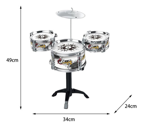 Juegos De Tambores, Conjunto De Instrumentos Para Niños