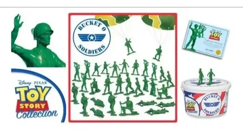 【希少】TOY STORY BUCKET O SOLDIERS Thinkway Bucket O Soldiers Signature Collection Thinkway Toys | MercadoLivre