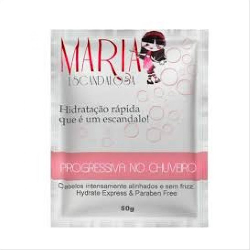 Maria Escandalosa Progressiva No Chuveiro SachĂȘ 50g