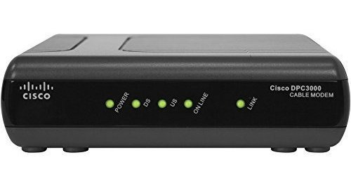 Cisco Dpc3000 Docsis 3.0 Cable Modem No Para Comcast