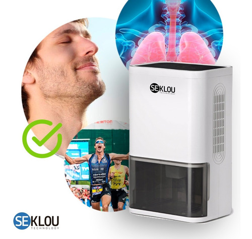 Deshumidificador Seklou® Purifica Aire Elimina Humedad